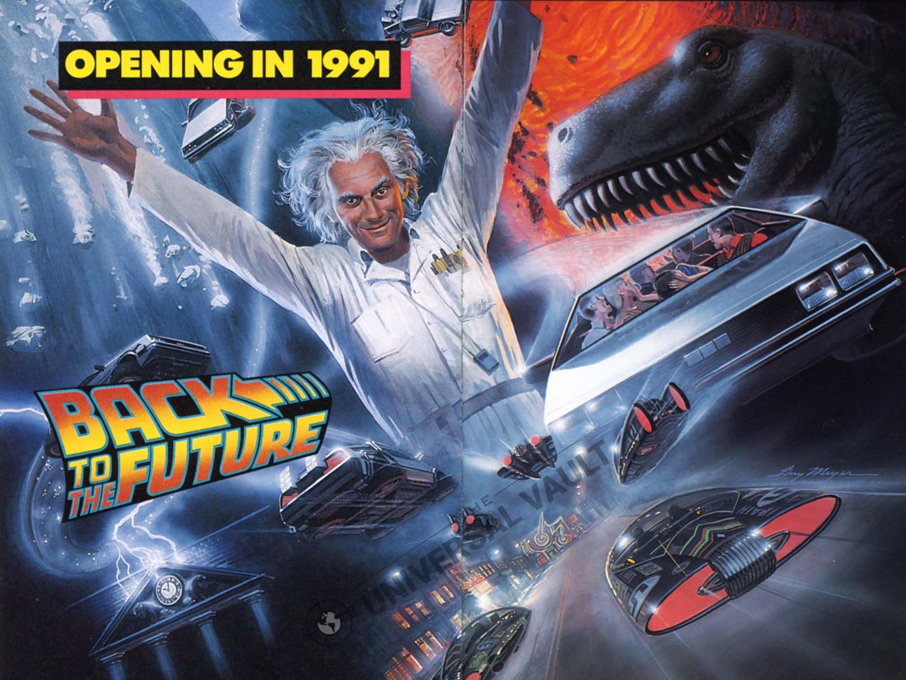 Back to the Future: The Ride | 1991 Promotional Brochure