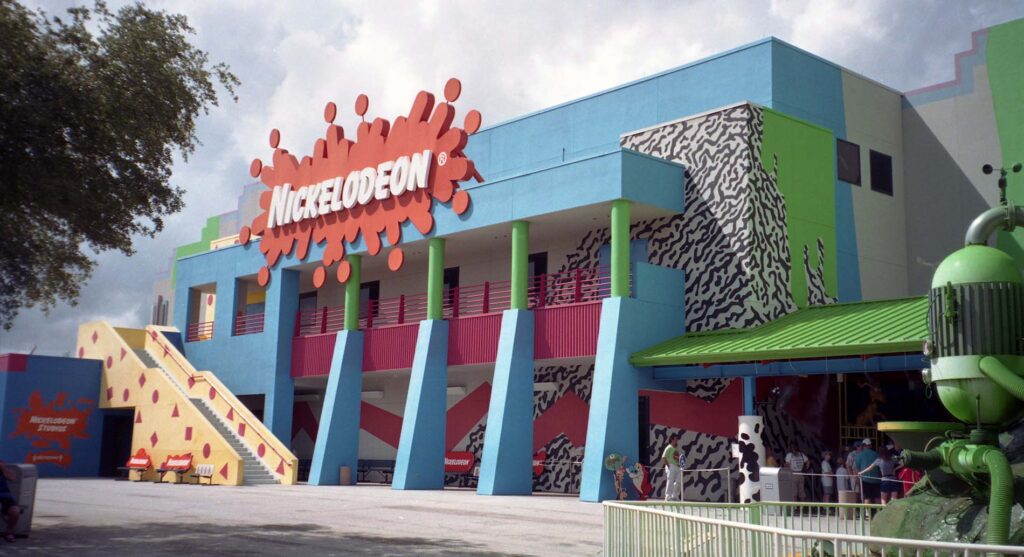 Nickelodeon Studios at Universal Studios Florida building.